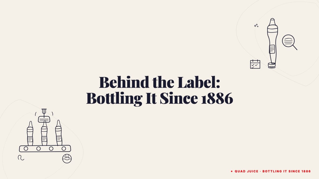 behind the label