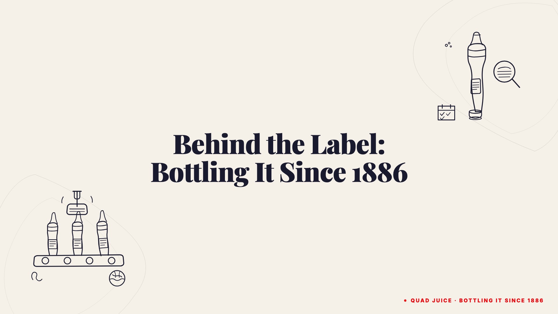 behind the label