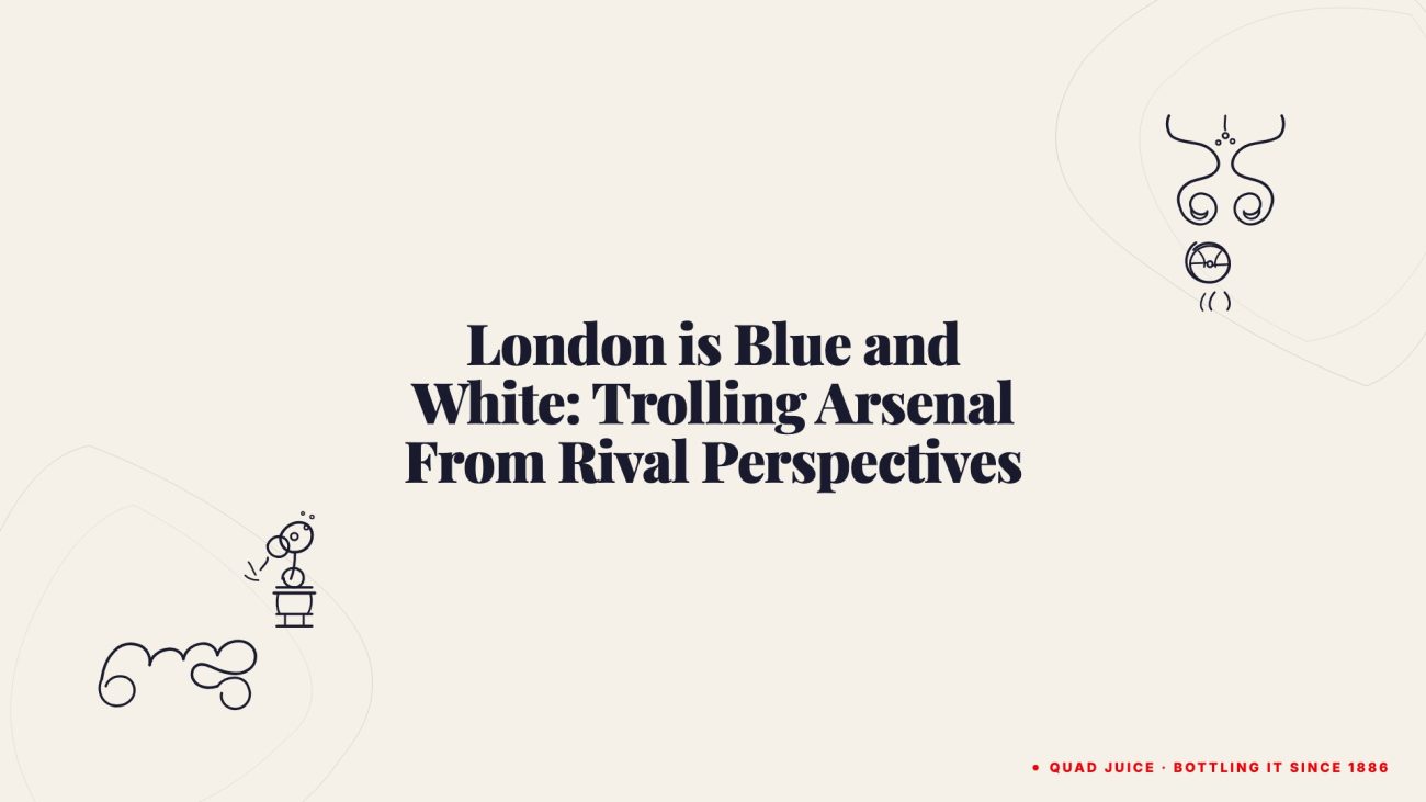 london is blue and white