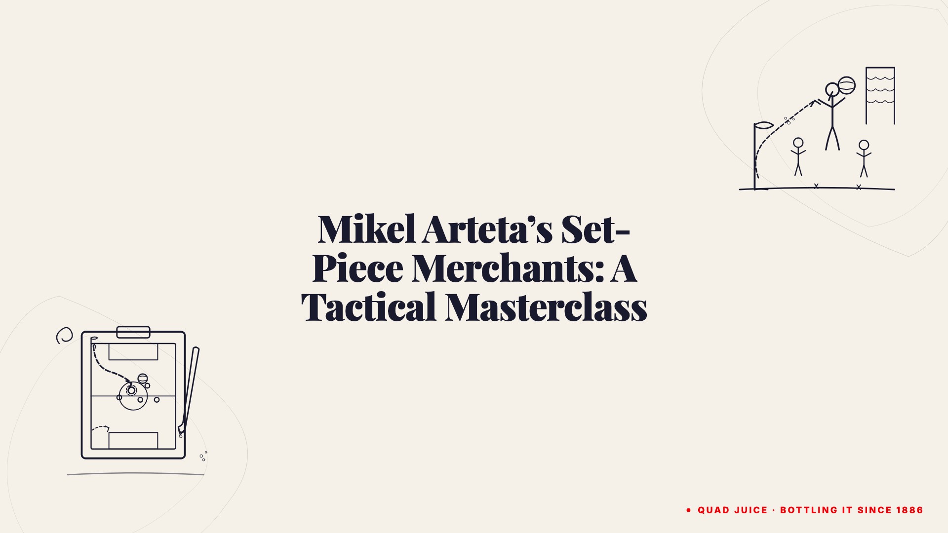 mikel artetas set piece merchants